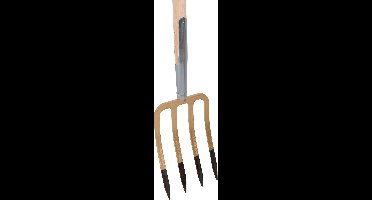 TalenTools Spitvork 4-tands zwaar 85cm steel