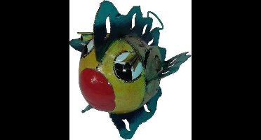 Metalen decoratie vis