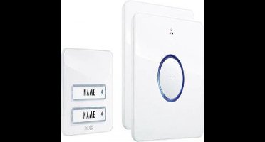 m-e BELL-232 draadloze deurbel voor twee etages