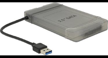 Delock Converter USB 3.0 Type-A male > SATA 6 Gb/s 22 pin with 2.5″ Protection Cover
