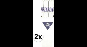 Haza Tafelzeil - Rol - Wit - Papier - 800 x 118 cm - 2 stuks