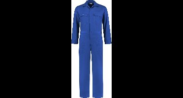 EM Workwear kinderoverall pol/kat Korenblauw met verdekte ritssluiting maat 104