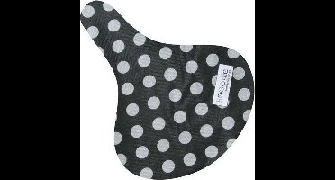 Zadeldekje White Small Dots - waterafstotende zadelhoes fiets