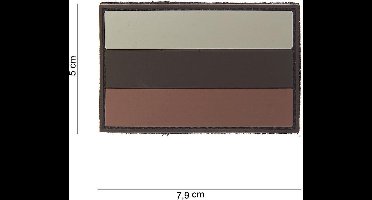 101 Inc Embleem 3D Pvc Rusland Desert  10001