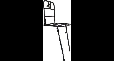 Voordrager transport aluminium 24 inch mat zwart balhoofdmontage - ZWART