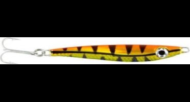 Pilker | Spro Cast'X | 7 cm | 21 gram | Fire Tiger | Makreel - Zeebaars - Baars - Roofvis