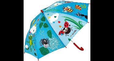 Moses Paraplu Krabbelkäfer 72 Cm Polyester Lichtblauw