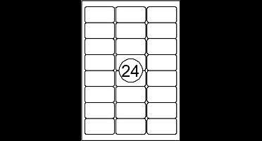 Etiket Quantore 63.5X33.9Mm 2400St