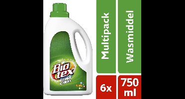 6x Biotex Handwas & Inweek Vloeibaar 750 ml
