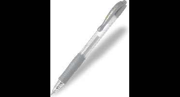 Pilot G-2 - Metallic Zilver - medium - 0.7mm - 1 stuks
