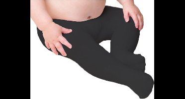 ESPA - Ondoorzichtige zwarte panty voor baby's - 92 (1-2 jaar)