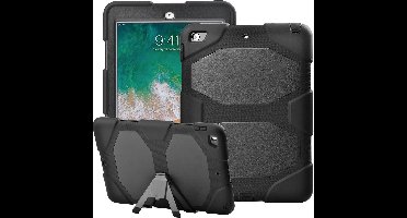 Hoes geschikt voor iPad Air 2019 10.5 Inch - Ingebouwde Screenprotector - Robuuste Armor Case Hoes