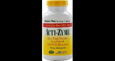 Acti-Zyme (180 Vegetarian Capsules) - Nature's Plus