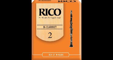 D'Addario Woodwinds Bb-Klarinette 2 Böhmsysteem doos met 10 rieten - Riet voor Bb klarinet (Frans)