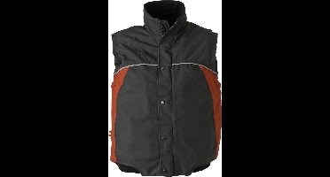 Havep 4seasons bodywarmer 5334 charcoal/rood 3EL