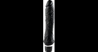 | Get Real Realistic Vibrator - Black 25 Cm
