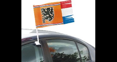 Autovlag oranjerwb franje30x35cm