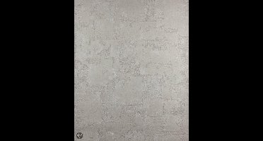 Dutch Wallcoverings Schuimvinylbehang uni - Lichtbruin