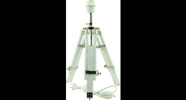 Light & Living Lampvoet driepoot MATISSE 37 x 33 x 47 - 60 cm - wit naturel