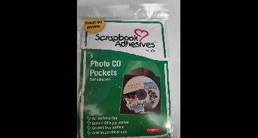 3L Foto Cd hoesjes Zelfklevend 3 stuks