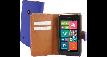 Mobiparts Premium Wallet Case Nokia Lumia 530 Blue