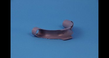 Nedco Bocht voorafvoerslangen Grijs