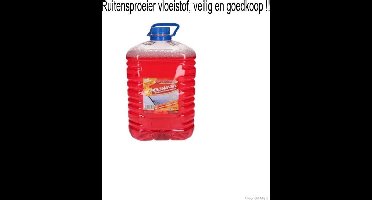 Ruitensproeiervloeistof Zomer Effectief 5LTR veilig voor lak,chroom en rubbers. Reinigt en ontvet streeploos door nieuwe formule.