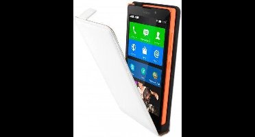 Mobiparts Premium Flip Case Nokia XL White