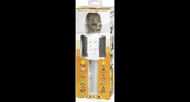 Technaxx BT-X44-Grey, Musicman karaoke microfoon, grijs