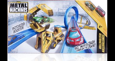 ZURU Metal Machines Construction Destruction - Racebaan speelset - 2.4 meter