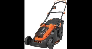 BLACK+DECKER Grasmaaier 36V 2x 2.5Ah Lithium-ion 38cm maaibreedte voor gazons tot 600m² - CLM3825L2-QW