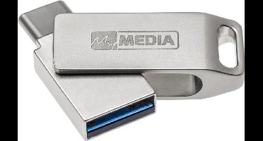 MyMEDIA My Dual USB 3.2 Gen 1 /USB C Drive 32GB USB-stick 32 GB Zilver 69269 USB-A 3.2 Gen 1, USB-C
