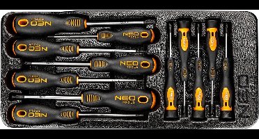 Schroevendraaier set - 12 delig - Magnetisch - Met inleglade