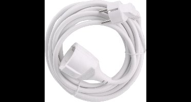 Q-Link verlengsnoer - randaarde - 3500W - 3 x 1.5 mmÂ² - 5 m - wit