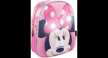 Kinderrugzak Minnie Mouse Lichten Roze (25 x 31 x 10 cm)