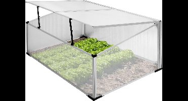 Koud frame 100x60x40 cm, met aluminium frame, gemaakt van polycarbonaat