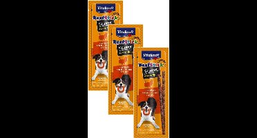 Vitakraft Beefstick School - Hondensnacks - 3 x Gevogelte Rund 20 g