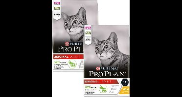 Pro Plan Cat Original Adult Kip - Kattenvoer - 2 x 3 kg