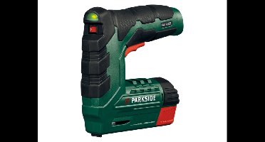 Niet en spijkerpistool - Tracker  - Nietpistool - Spijkerpistool - Elektrisch spijkerpistool - Handtacker - Nagelpistool 1000 nietjes à 8 mm, inclusief 1000 nietjes à 6 mm, 500 spijkers à 10 x 1,2 mm en USB-laadapparaat