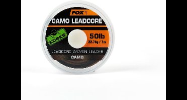 FOX Woven Leadcore Leader Camo Braid - Leadermateriaal
