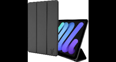 Hoes geschikt voor iPad Mini 6 - Smart Book Case Zwart