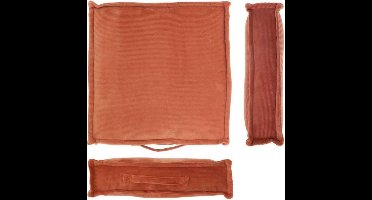 Unique Living | Boxkussen Odim | Outdoor Collectie | Oranje | 45x45x8cm