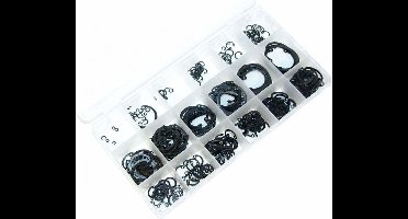 Topgear Seegerringen Assortiment - 300 stuks - Diverse maten - Handige opbergbox