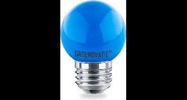 Groenovatie E27 LED Lamp G45 1.5W Blauw