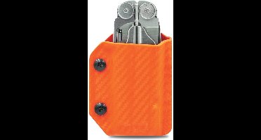 Clip & Carry Kydex Sheath CF-Orange Leatherman Wave