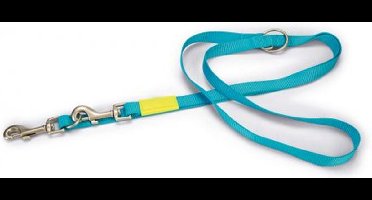 Beeztees Trainingslijn Uni lichtblauw 200cm x 20mm