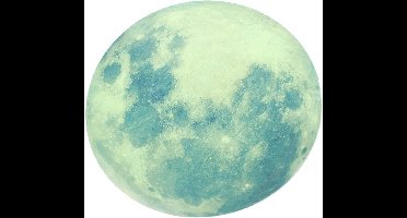 Glow-in-the-dark Sticker - Maan