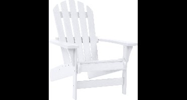 Keter Tahoe Adirondack Premium Tuinstoel - 88,9x71,76x93,35cm - Gerecycled Hoogwaardig HDPE kunststof - Wit