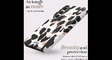 MIO MagSafe Samsung Galaxy A14 Hoesje | Hard Shell Back Cover | Geschikt voor MagSafe | Leopard
