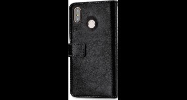 Mobilize Telefoonhoesje geschikt voor Xiaomi Mi Max 3 Hoesje | Mobilize Elite Gelly Bookcase Portemonnee | Pasjeshouder voor 3 Pasjes | Telefoonhoesje voor Pinpas / OV Kaart / Rijbewijs - Zwart